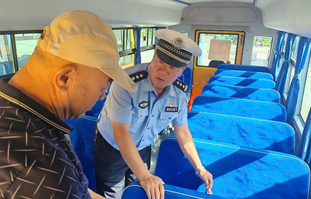 護航開學季 | 固原交警強化校車安全“大檢查”，筑牢學生“平安路”！