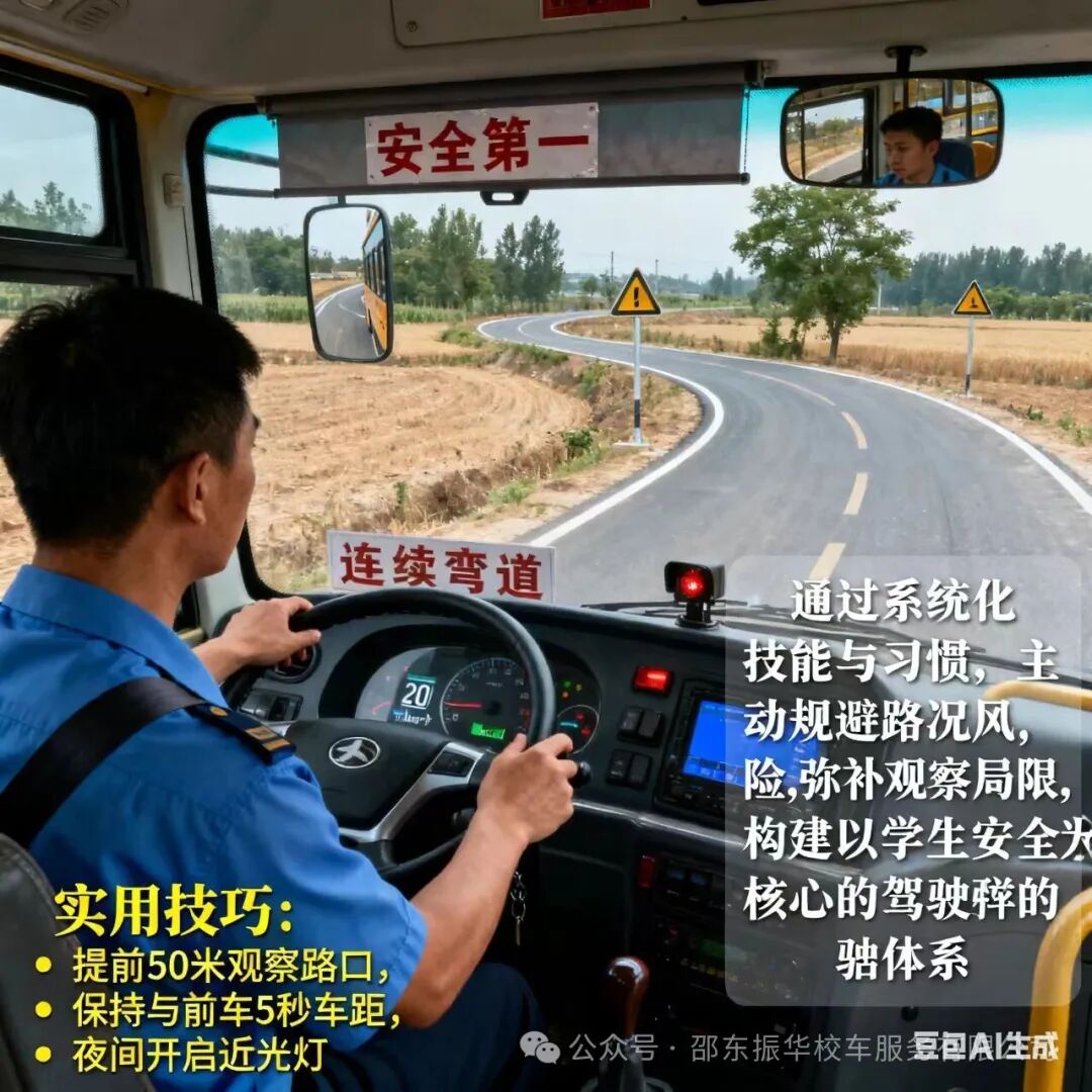 校車防御性駕駛:核心原則、實用技巧與底層邏輯 校車防御性駕駛:核心原則、實用技巧與底層邏輯