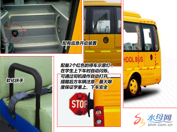 龍口六鄉(xiāng)鎮(zhèn)首批用上大鼻子校車 需交乘車費(圖)