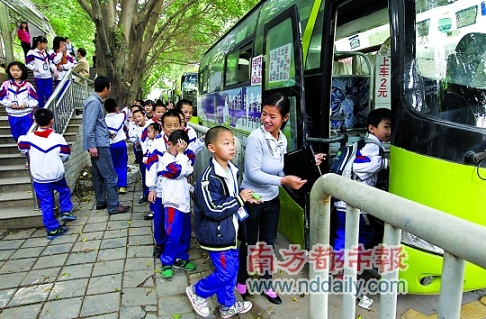 東莞樟木頭：8條公交專線當“校車”