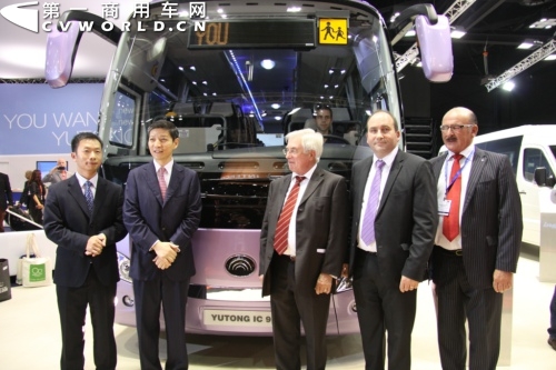 宇通歐六新車 全球首發