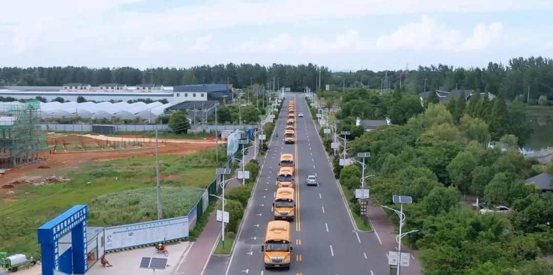 在蕪湖，宇通校車守護(hù)孩子們10年上學(xué)路