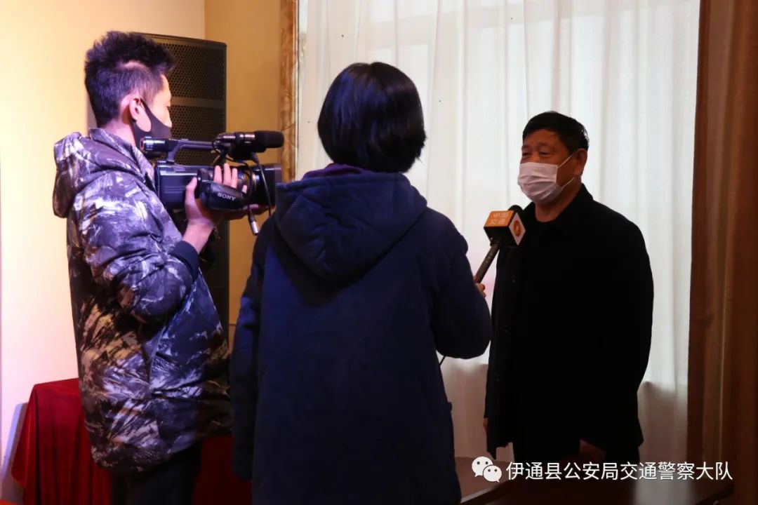 查安全、講案例，伊通交警為復學復課保駕護航