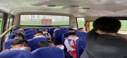 昌圖北山小學(xué)校車遇險逃生演練