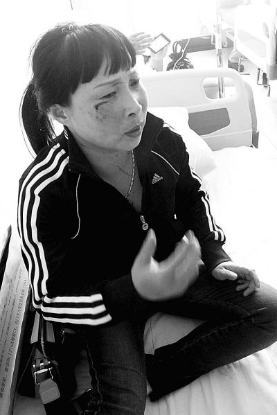 王女士講述事情經(jīng)過