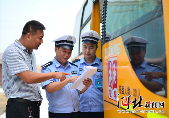 沙河市開(kāi)展校車(chē)安全專(zhuān)項(xiàng)大檢查